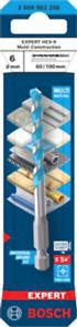 Bosch EXPERT HEX-9 Multi Construction Drill Bit, 6 x 60 x 100 mm 2608902256