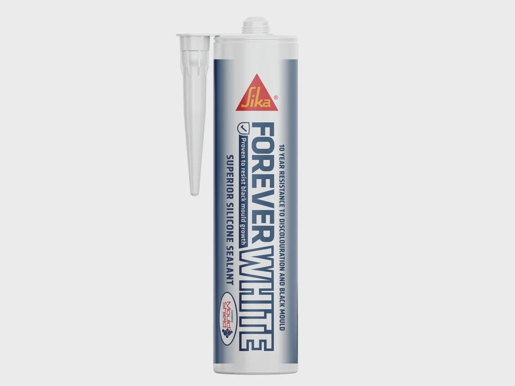 Everbuild 858495 Forever White Bath Sealant White 295ml EVBFOREVERWH
