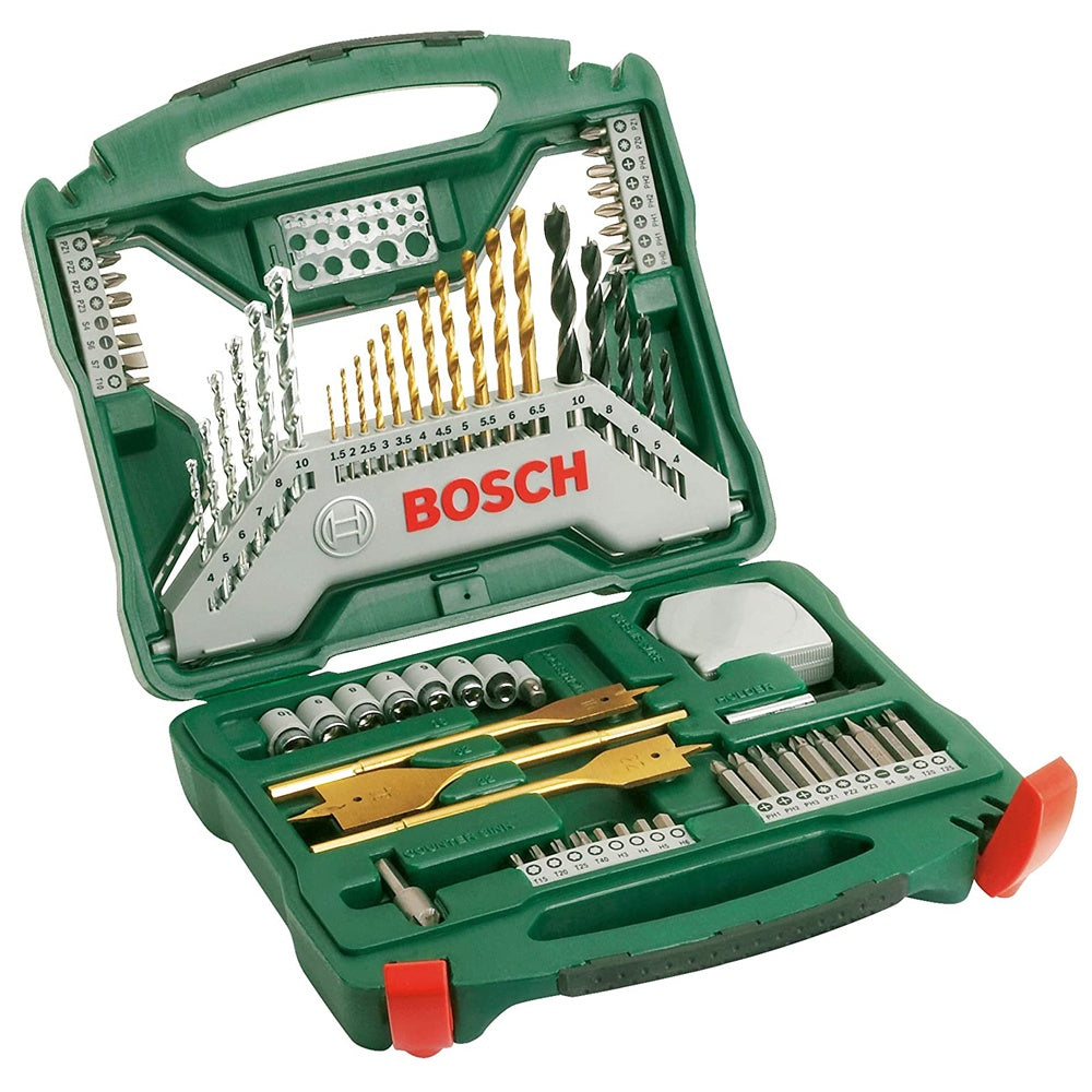 Bosch 2607019329 Titanium X-Line Drill & Screwdriver Bit Set 70 Piece