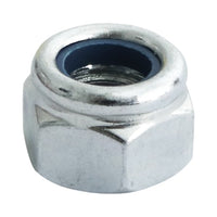 Timco M16 Nylon Nut DIN 982 BZP Type P Zink Plated (4/Tim Pack) 16NPP