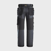 Snickers AllroundWork Stretch Trousers with Holster Pockets Black - 32" Leg 35" Waist 62410404050