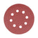 Timco 125mm Random Orbital Sanding Discs 120 Grit Red 231378