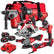 Milwaukee M18 FPP7A3-503B 18V FUEL Brushless 7 Piece Tool Kit 3 x 5.0Ah Batteries Charger & Wheeled Bag
