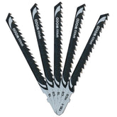 DeWalt 100mm HCS T-Shank Scroller Wood Cutting Jigsaw Blades DT2166-QZ Pack of 5