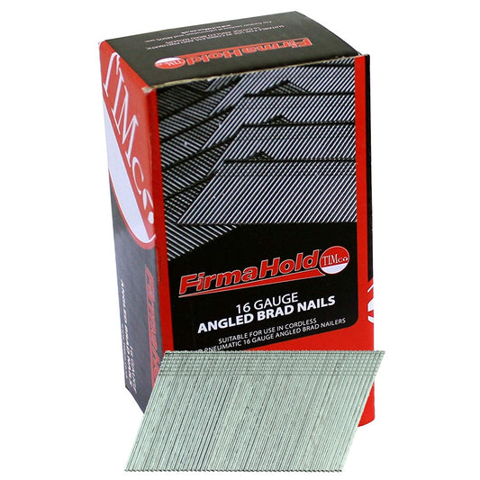 FirmaHold 64mm 16 Gauge 2000 Angled Collated Brad Nails