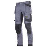 Snickers 6251-100 Steel Grey Stretch Loose Fit Trouser W35" L30"