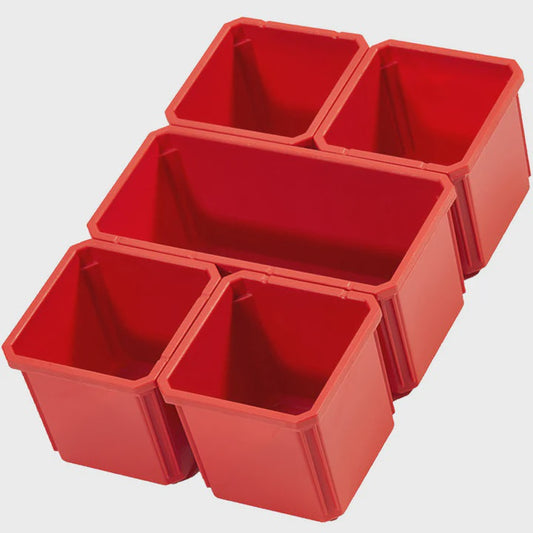 Milwaukee Packout Bins For Organizer and Compact Organizer 5 Piece (Small)