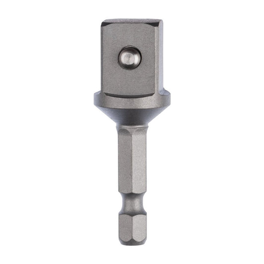 Bosch 1/4" Hex to 1/2" Square Socket Adapter 2608551107