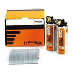 Paslode IM65 921592 16G x 63mm ELGV Straight Electro Galvanised Brad Fuel Pack 2000/Box with 2 Fuel Cells