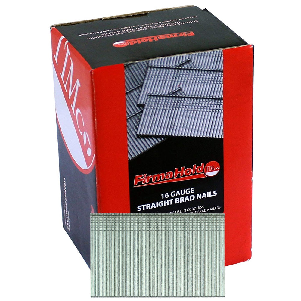 FirmaHold 64mm 16 Gauge 2000 Straight Collated Brad Nails