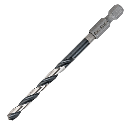 Bosch Impact Control Hex Shank Multi-Material Twist Drill Bit 5mm x 52mm 2608577573