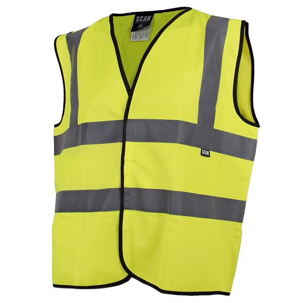 Scan Hi-Vis Waistcoat Yellow - Medium (41in)