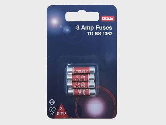 Dencon DCN1003 3A Fuse Pack of 4