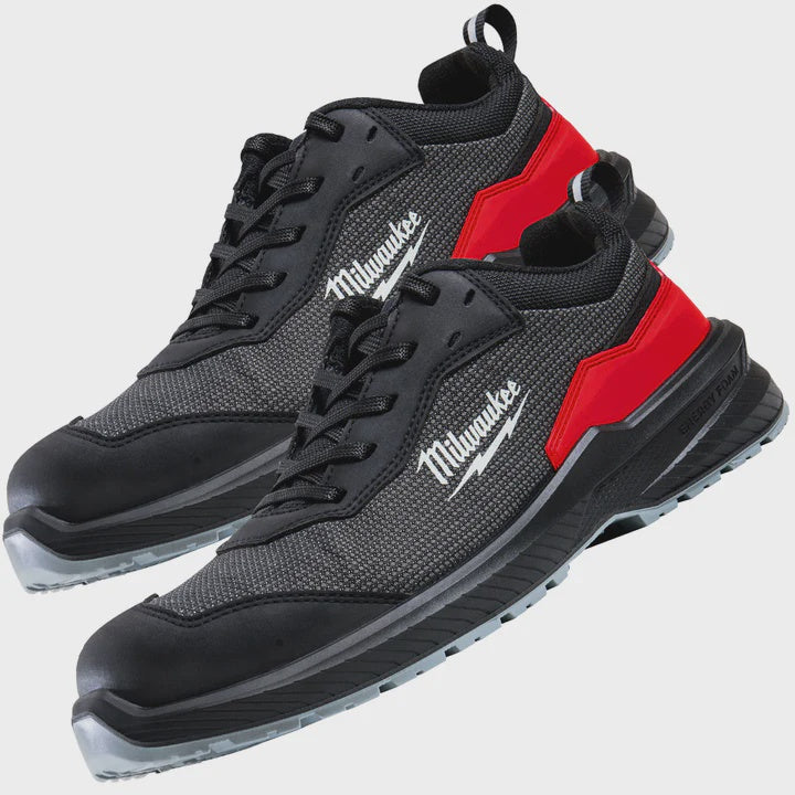Milwaukee Flextred S1PS Safety Trainers Black Size 10 - 4932493696