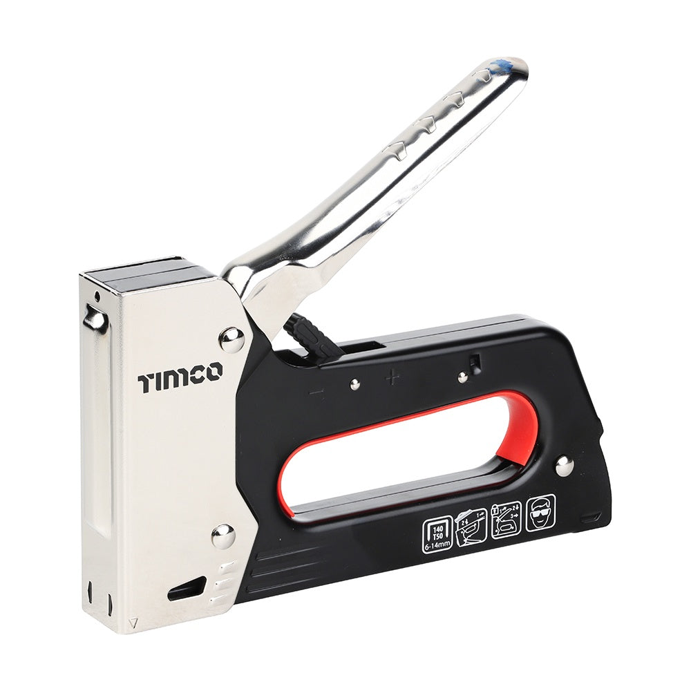 Timco HD 6-14mm Heavy Duty Steel Professional Staple Gun