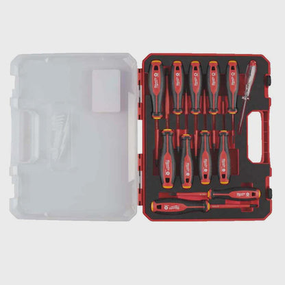 Milwaukee VDE Screwdriver 12 Piece Set 4932479095