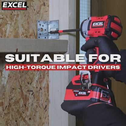 Excel 150mm Magnetic Impact Bit Holder with Blister Card