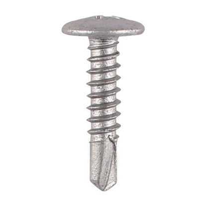 Timco 4.8 x 22mm Metal Construction Sheet & Framing Screws PH Silver Organic (200/Box) 22LPW