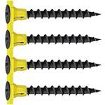 Timco 3.5 x 55mm Coarse Threaded Collated Drywall Black Screws (1000) 00055COLDYS