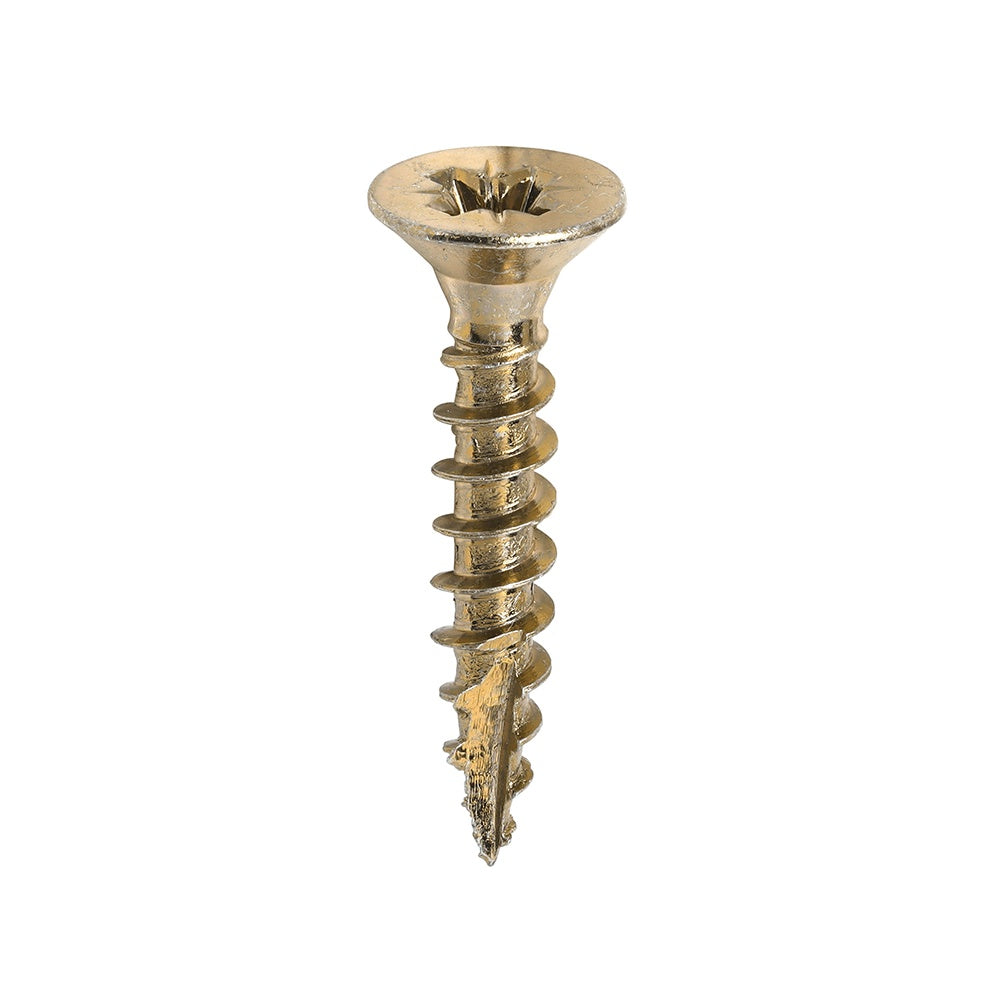 Timco 4.5 x 25mm Classic Multi-Purpose Screws Countsunk Head Yellow (200/Box) 45025CLAF