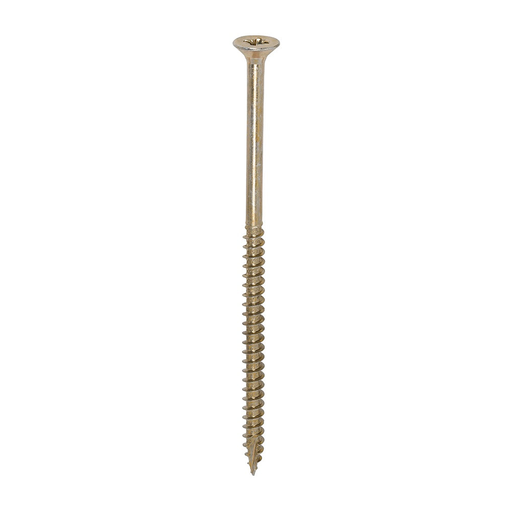 Timco 6.0 x 120mm Classic Multi Purpose Screws PZ Double Countersunk Yellow 100/Box 60120CLAF