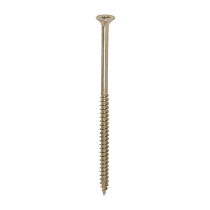 Timco 6.0 x 120mm Classic Multi Purpose Screws PZ Double Countersunk Yellow 100/Box 60120CLAF