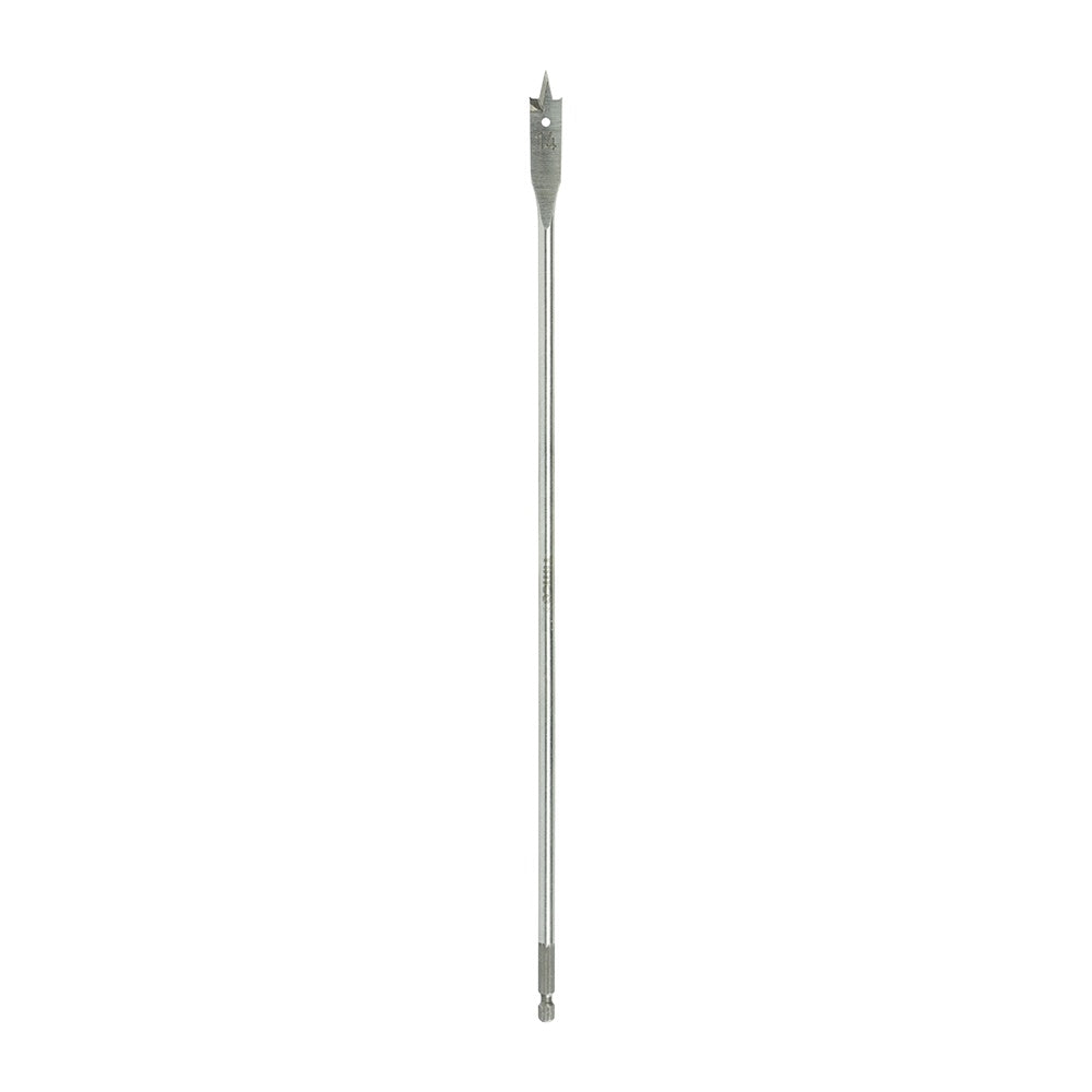Timco 14.0 x 400mm Addax Long Flat Wood Bit Bright Finish 932276