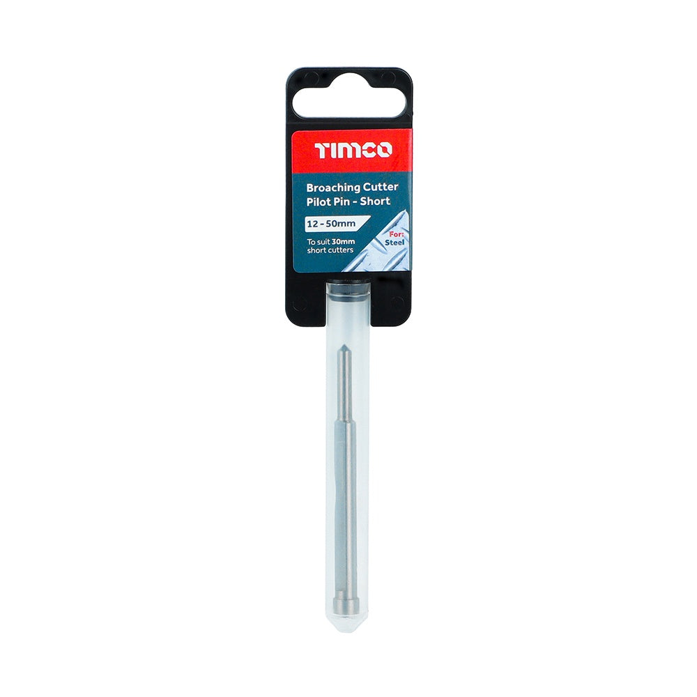 Timco 6.35 x 79mm Broaching Cutter Replacement Pilot Pin BCP301250
