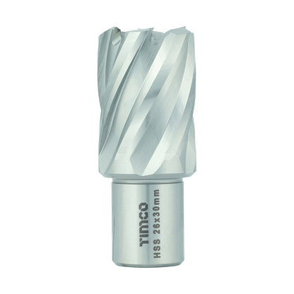 Timco 26 x 30mm Broaching Cutter Short High grade M2 HSS BCS26