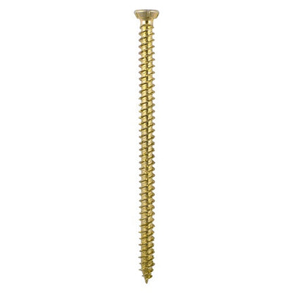 Timco 7.5 x 150mm Concrete Screw TX Flat Countersunk Exterior Yellow 00150TCON