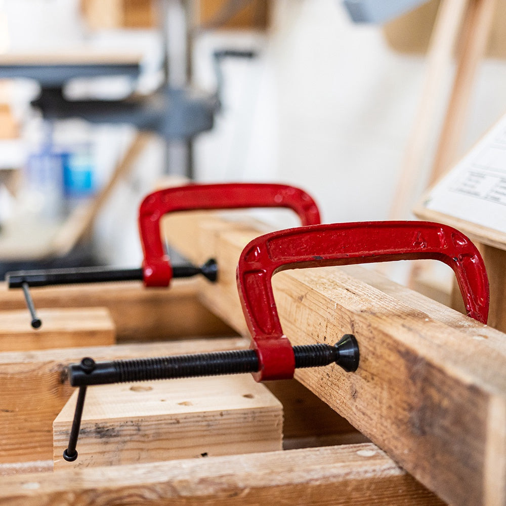 Timco 3" (75mm) Heavy Duty G Clamp Bend & Break Resistant 468146