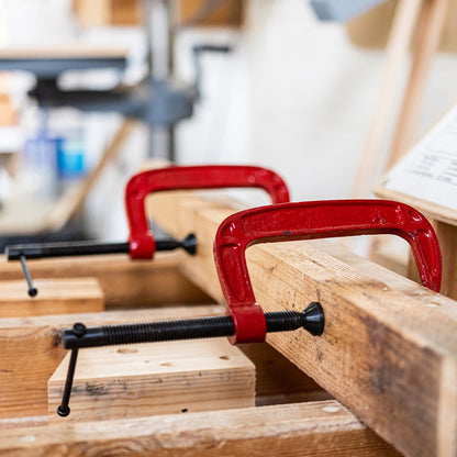 Timco 3" (75mm) Heavy Duty G Clamp Bend & Break Resistant 468146