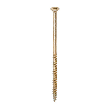 Timco 6.0 x 150mm Solo Chipboard & Woodscrews - PZ - Double Countersunk - Yellow 60150SOLOC