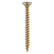 Timco 5.0 x 70mm Solo Woodscrews PZ Double Countersunk 40° Deep Yellow 50070STUBY