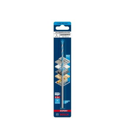 Bosch 5mm x 90mm x 150mm Expert CYL-9 Multi-construction Drill Bit 2608900607