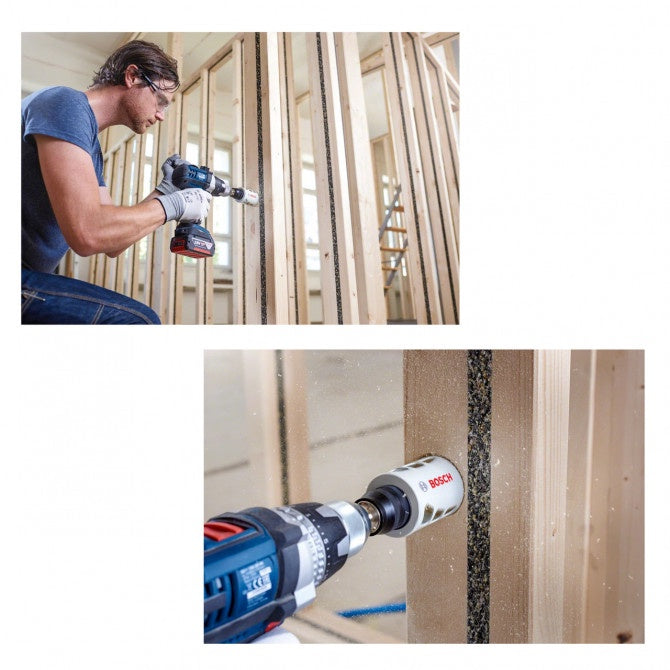 Bosch 2608594412 PRO Multi Material PC Plus Hole Saw, 108 mm