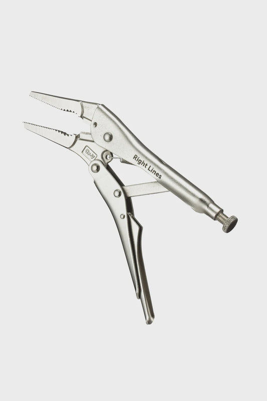 Bessey RLGRIPNOSE Right Lines Long Nose Jaw Locking Grip Pliers 9'' (230)