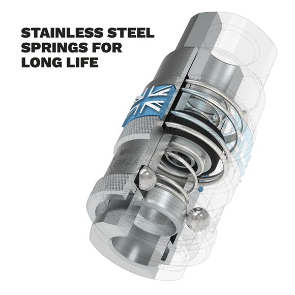 Sealey AC13 PCL Coupling Body Female 1/4"BSP