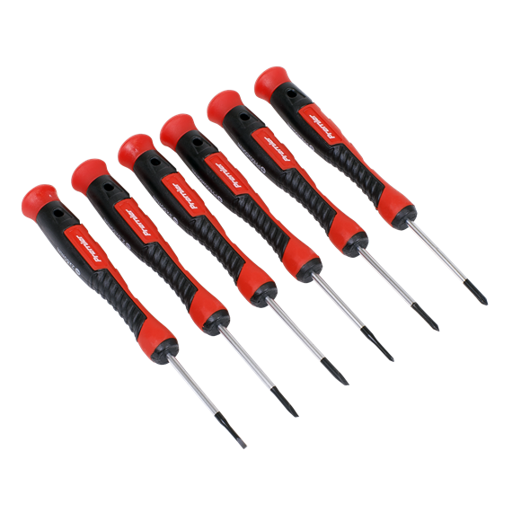 Sealey AK97324 6pc Precision Screwdriver Set
