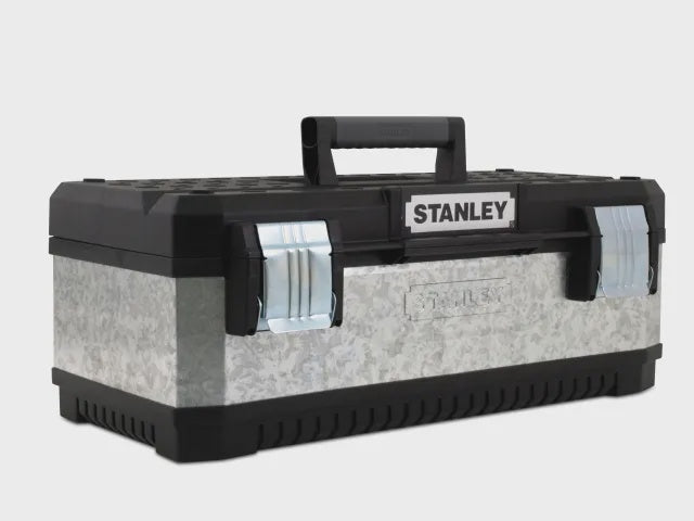 Stanley Galvanised Metal Toolbox 50cm/20"
