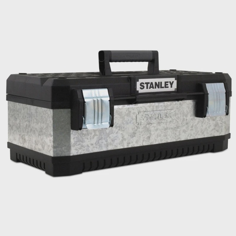 Stanley Galvanised Metal Toolbox 58cm/23"
