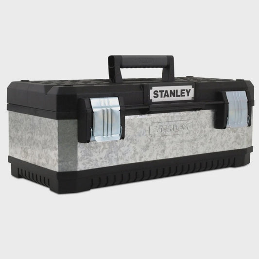 Stanley Galvanised Metal Toolbox 58cm/23"
