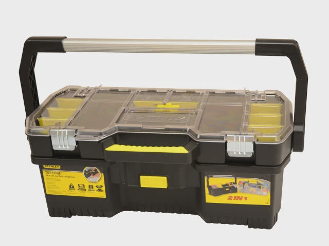 Stanley Toolbox With Tote Tray Organiser 61cm/24"