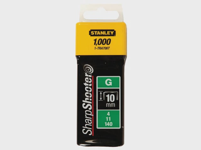 Stanley TRA7 Heavy-Duty Staple 10mm Pack of 1000