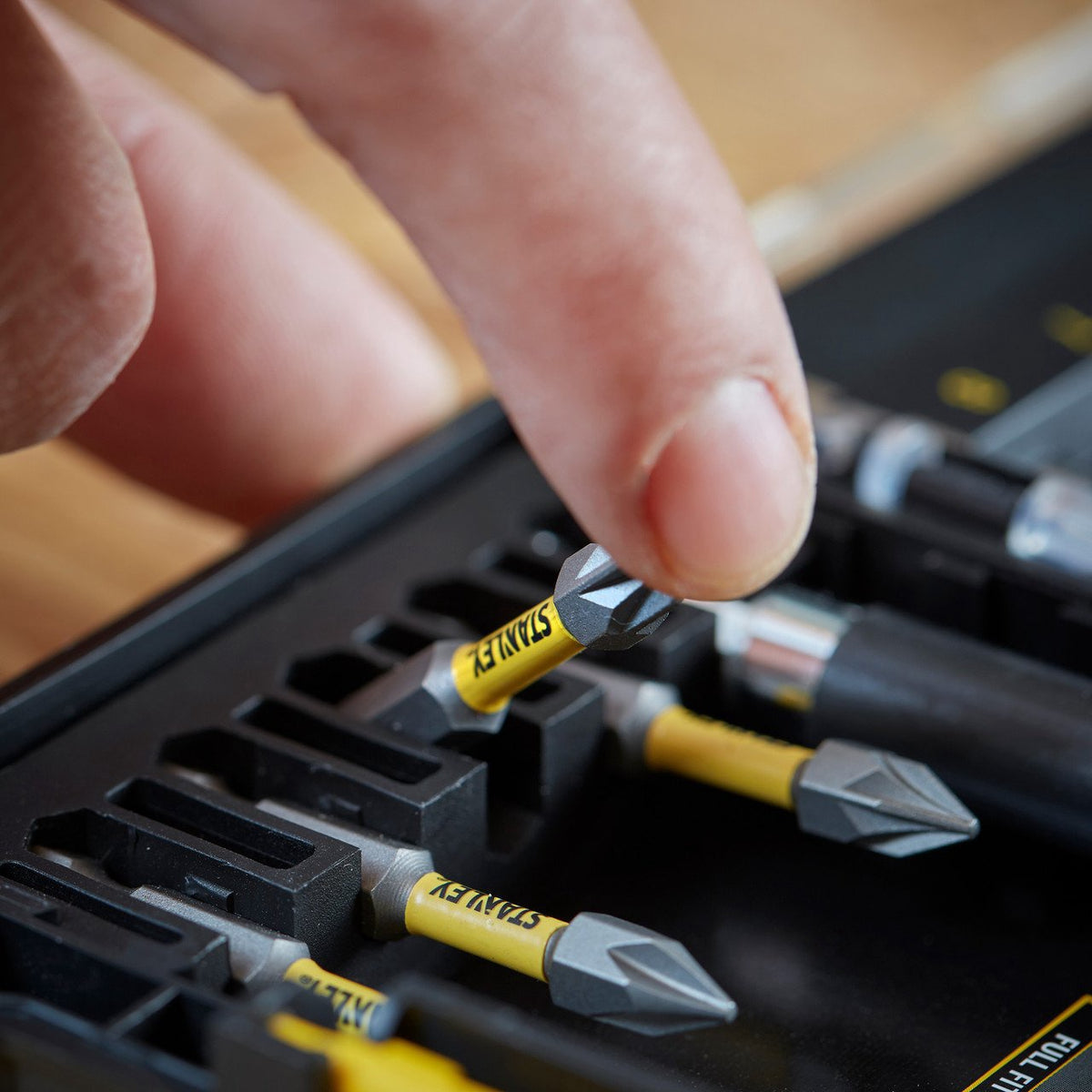 Stanley Impact Torsion Bit Set in Multi-Stack Case 32 Pieces STA88557