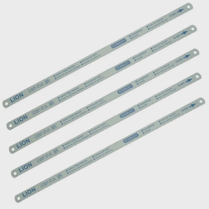 Stanley STA015801 300mm Flexible Hacksaw Blade Pack of 5