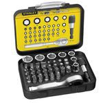 Stanley STA113906 Bit & Socket Set of 39 Piece With Ratchet Metric 1/4 Drive