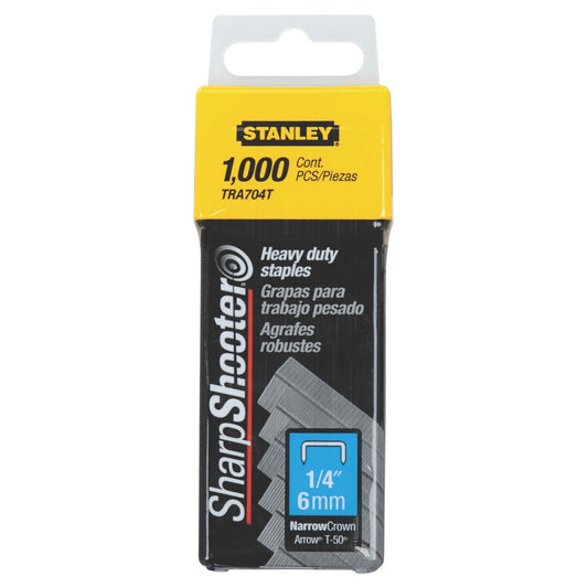 Stanley TRA704T Heavy-Duty Staple 6mm Pack of 1000