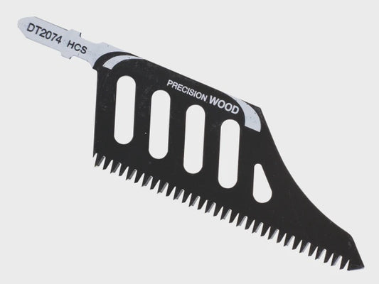 DeWalt 112mm HCS Wood Flush Cut Jigsaw Blade DT2074-QZ