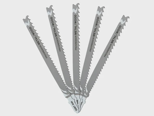DeWalt 132mm HCS Progressor Tooth Jigsaw Blades DT2059-QZ Pack of 5